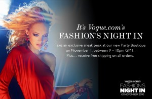 Vogue.com Fashion's Night In