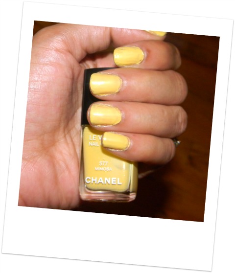 Chanel Le Vernis Mimosa Swatch