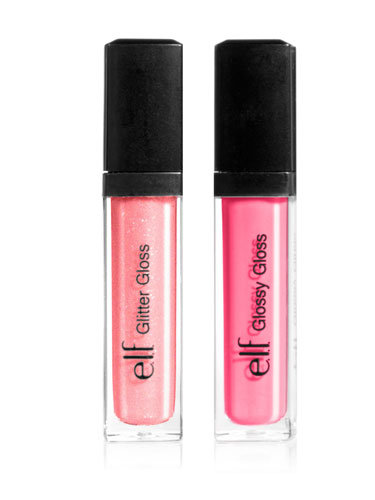 elf Glitter Gloss in Twinkle Pink and Glossy Gloss in Wild Watermelon