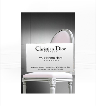 Beauty internship with Christian Dior