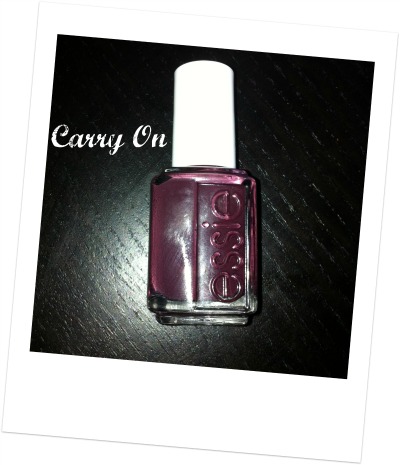 Essie nail polish in carry on