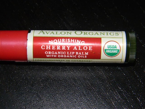 Avalon Organics Cherry lip balm