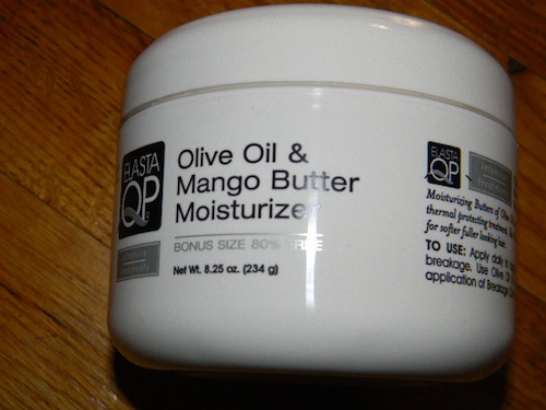 Elasta QP olive oil and mango butter moisturizer