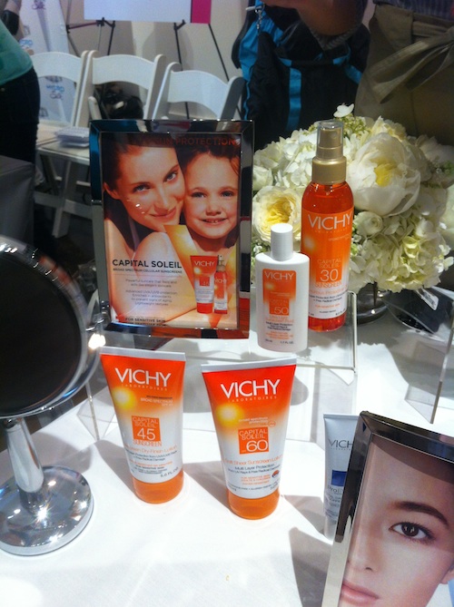 Health, Beauty and Fitness bloggers check out Vichy at the Fitness Magazine Meet and Tweet event in New York City