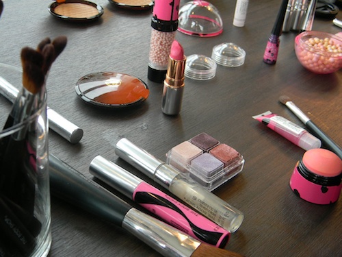 The Body Shop Lily Cole makeup pictures