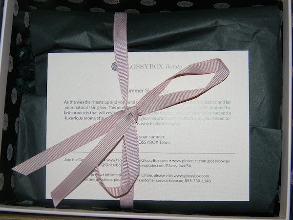 June Glossybox 2012 review