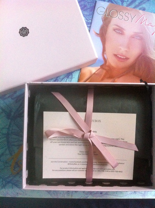 Glossybox July 2012 summer nights review