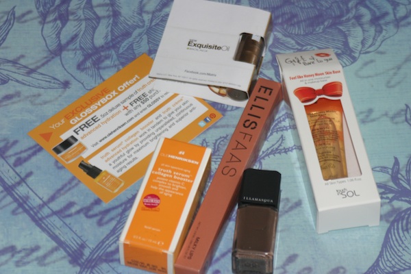 Glossybox August 2012 Pure Luxury