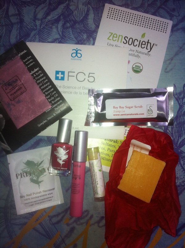 Green Your Beauty Routine Gift Bag Sponsors