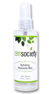 Zen Skincare Society Hydrating Rosewater Mist