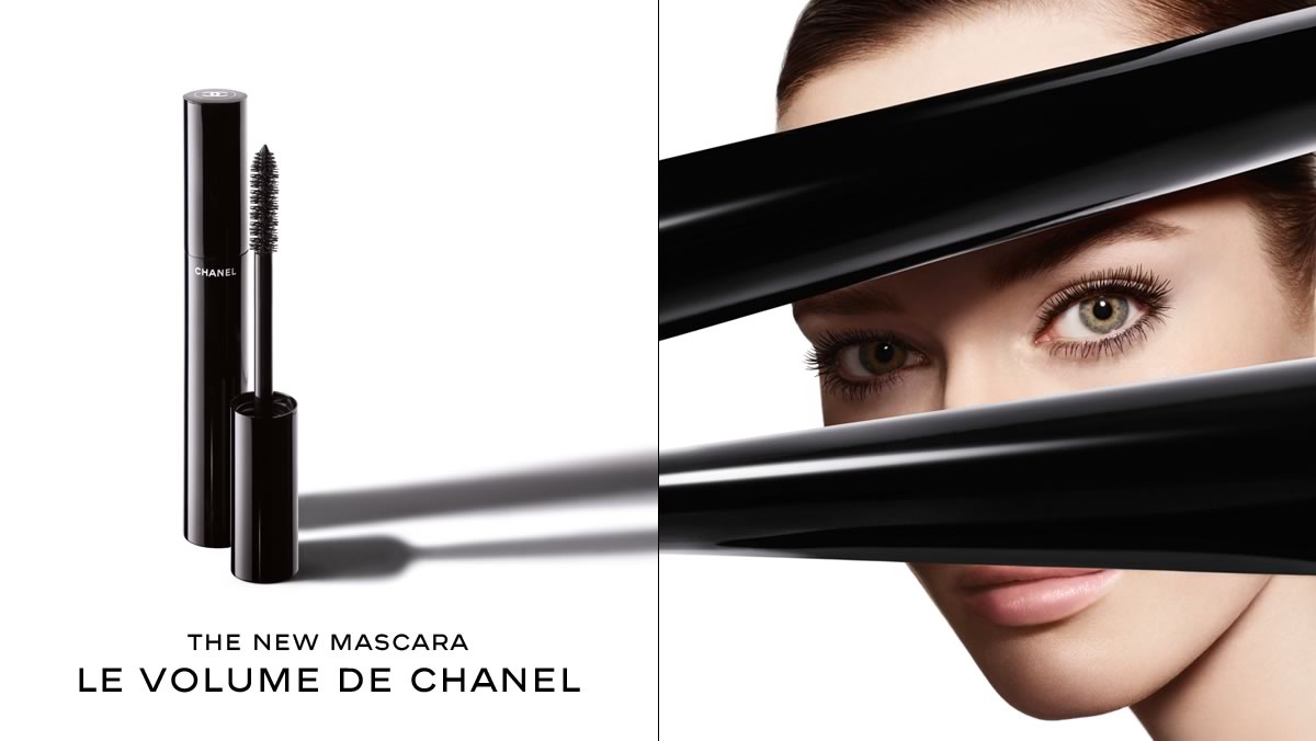 CHANEL - New mascara LE VOLUME DE CHANEL. The shock of volume. The shock of  colour. The shock of style. Unveil the striking intensity of your eyes.