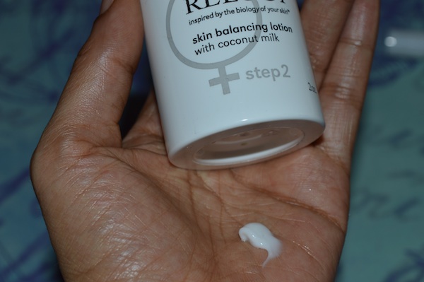 Relogy  Skin balancing lotion with coconut milk for acne and problem skin