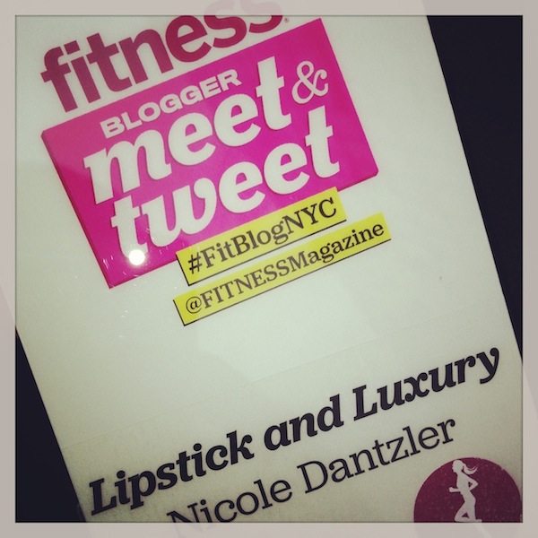Fitness Magazine Blogger Meet and Tweet - #FitBlogNYC