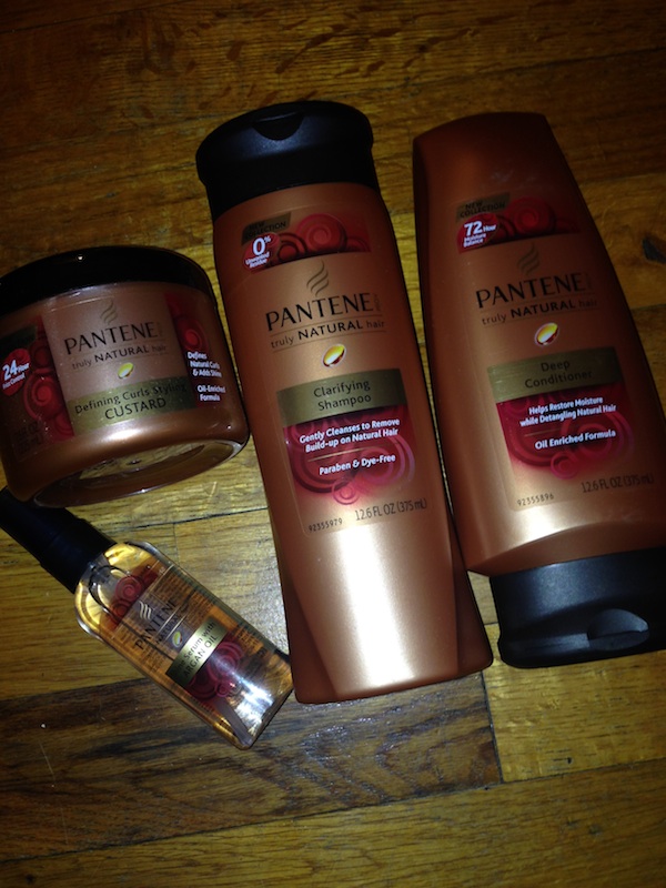 Pantene Truly Natural haircare line